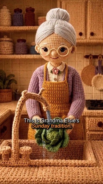 Crochet animation animated ad